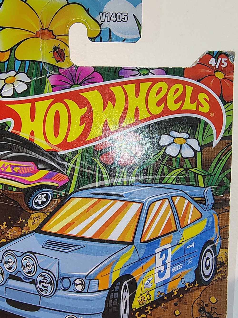 Hot Wheels Yellow & Blue Drift Racer Toy Car by Hot Wheels - Picture 6 of 9